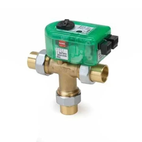 Taco I100U3S-1 1", 3 Way Setpoint I-Series NPT Mixing Valve (Union Sweat)