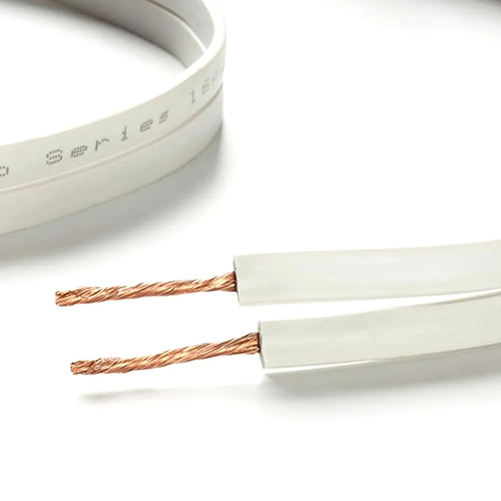TAGA Harmony 16AWG Flat Speaker 100m Audio Cable Roll (Grey)
