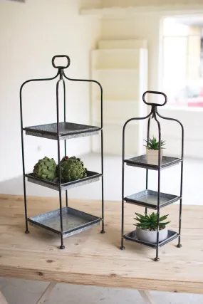 Tall Metal Display Stands