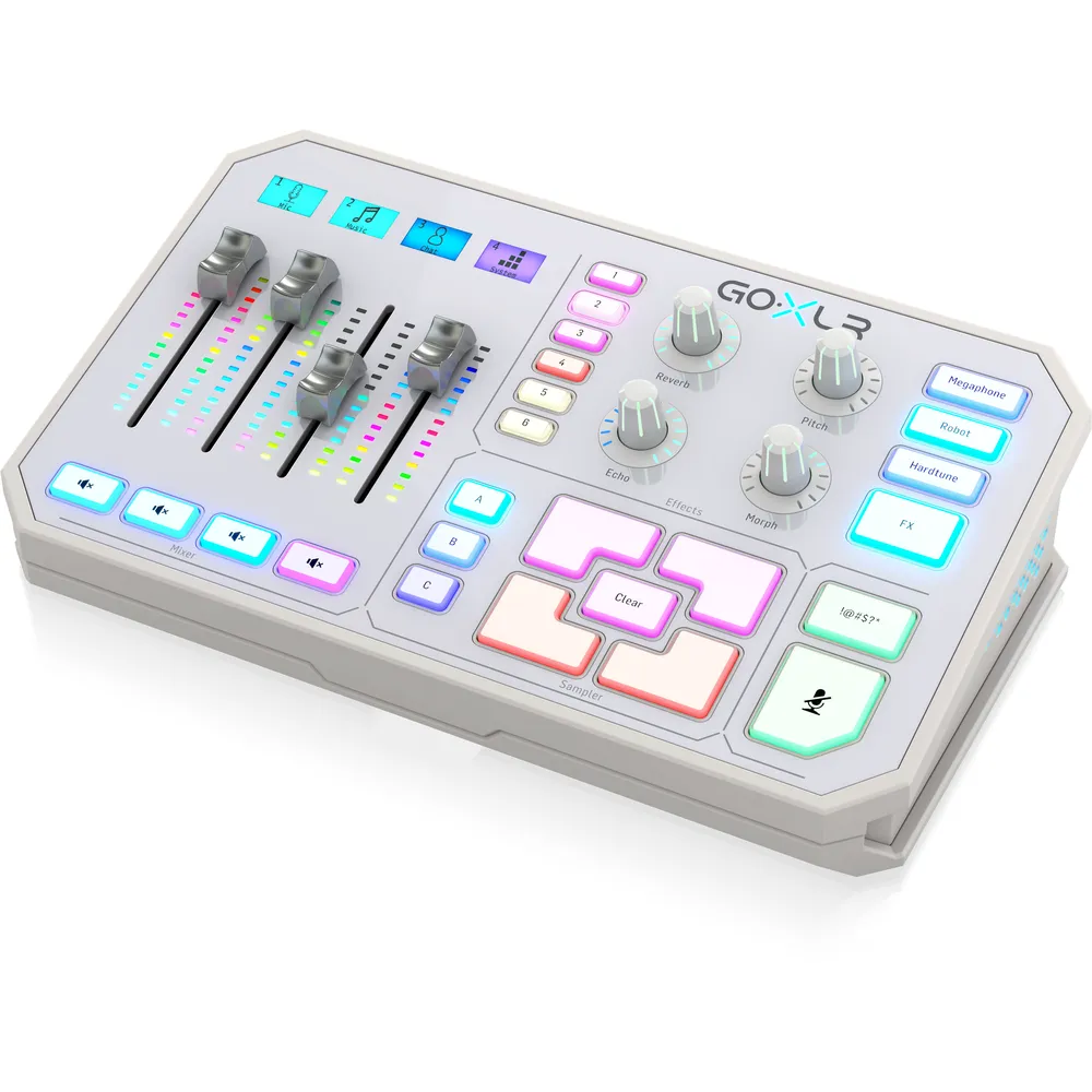 TC Helicon GOXLR White Online Broadcaster Platform