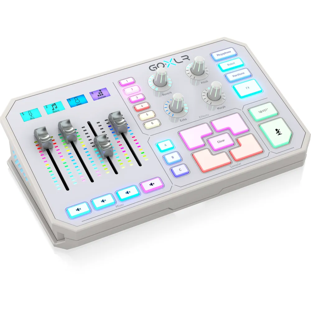 TC Helicon GOXLR White Online Broadcaster Platform