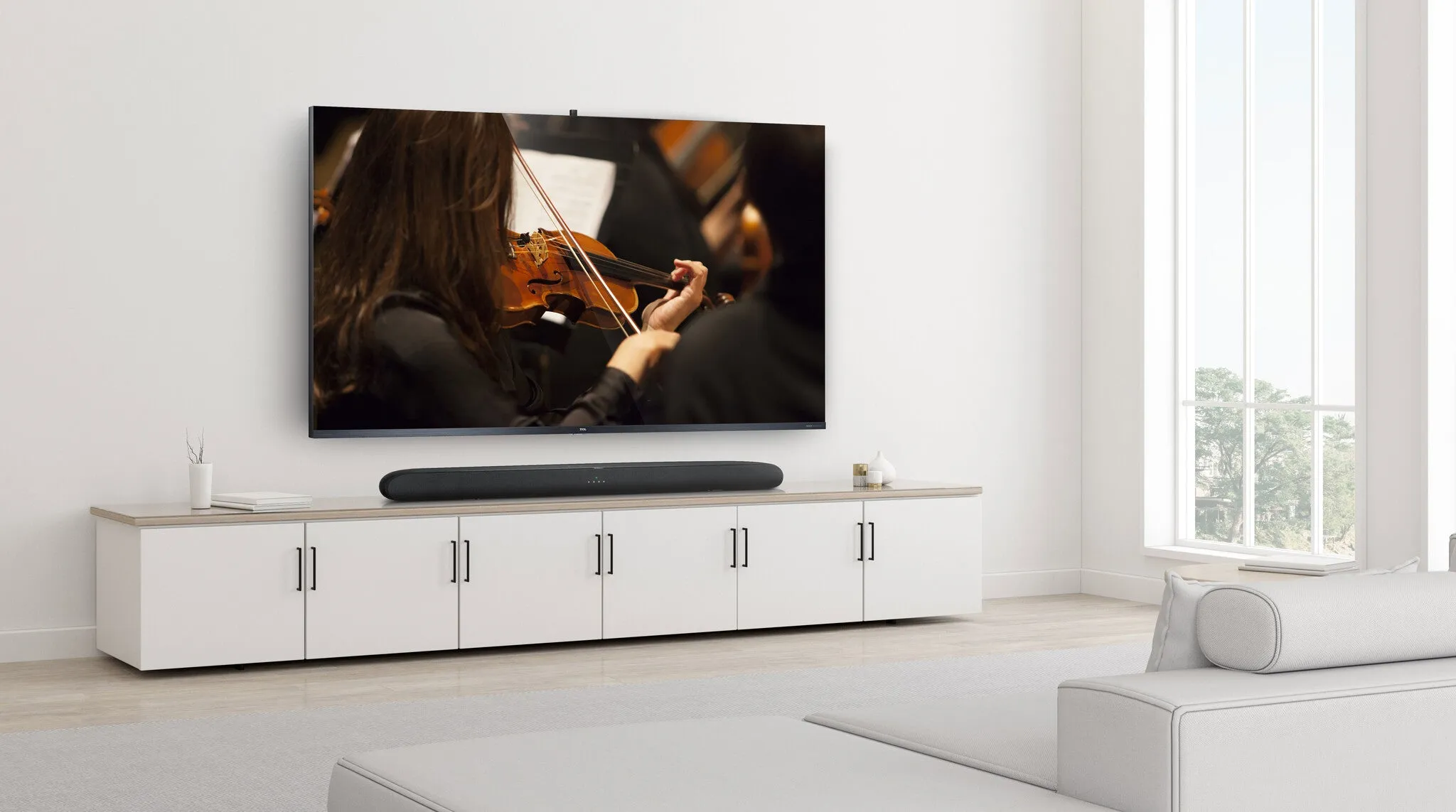 TCL 6 Series TS6100 soundbar speaker Black 2.0 channels 120 W