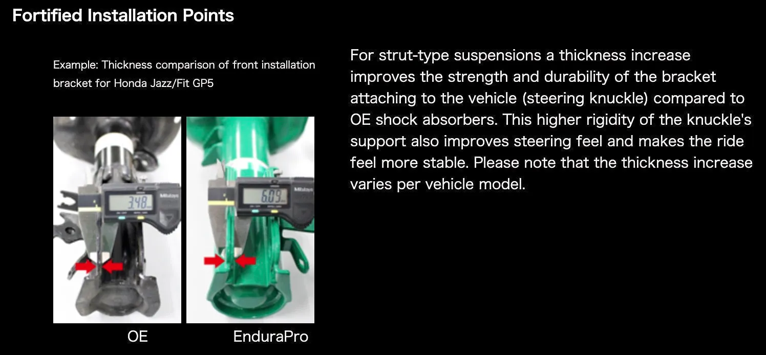 TEIN EnduraPro Plus Shocks Lexus RX350/RX450H (10-15) 16 Way Adjustable - VSQ06-B1DS2