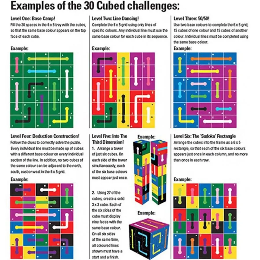 The Happy Puzzle Company - 30 Cubed Game