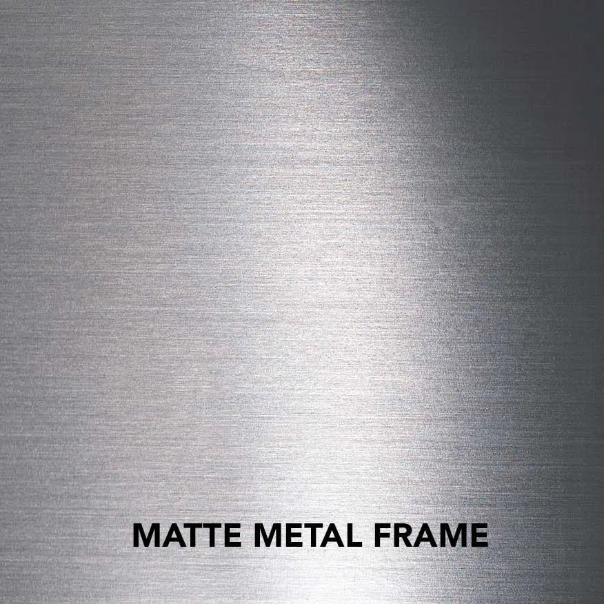 The Sideline Deluxe Stainless Steel 72 Inch Recessed Smart Electric Fireplace 86279