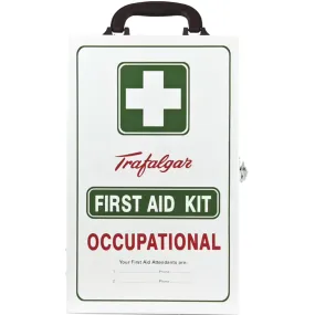 Trafalgar Occupational National Workplace First Aid Kit Wall Mount Metal