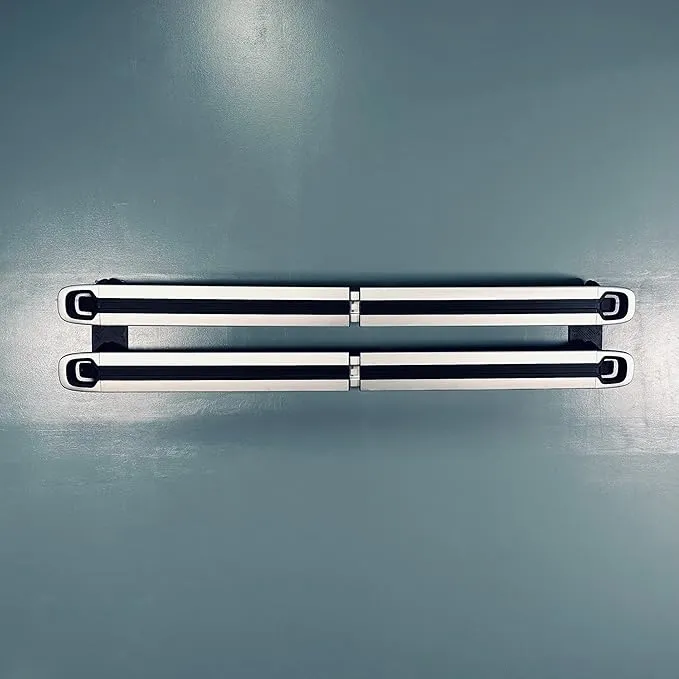 TWRAPS Cargo Crossbars Wall Mount Plates for Rivian R1T & R1S, 800 lbs Weight Capacity