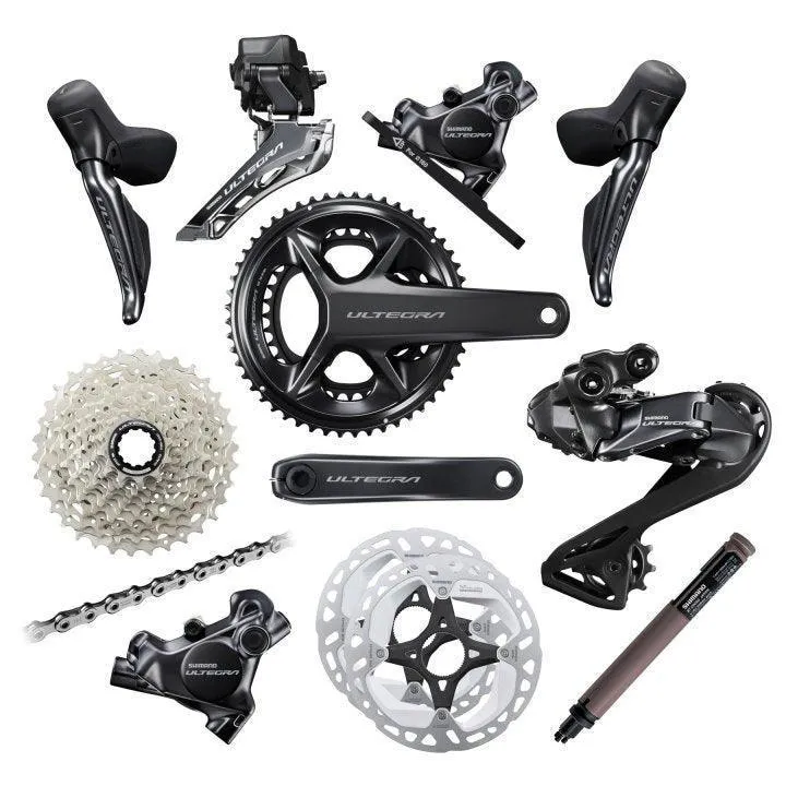 Ultegra R8170 Di2 Hydraulic Disc Electronic Group with Power Meter