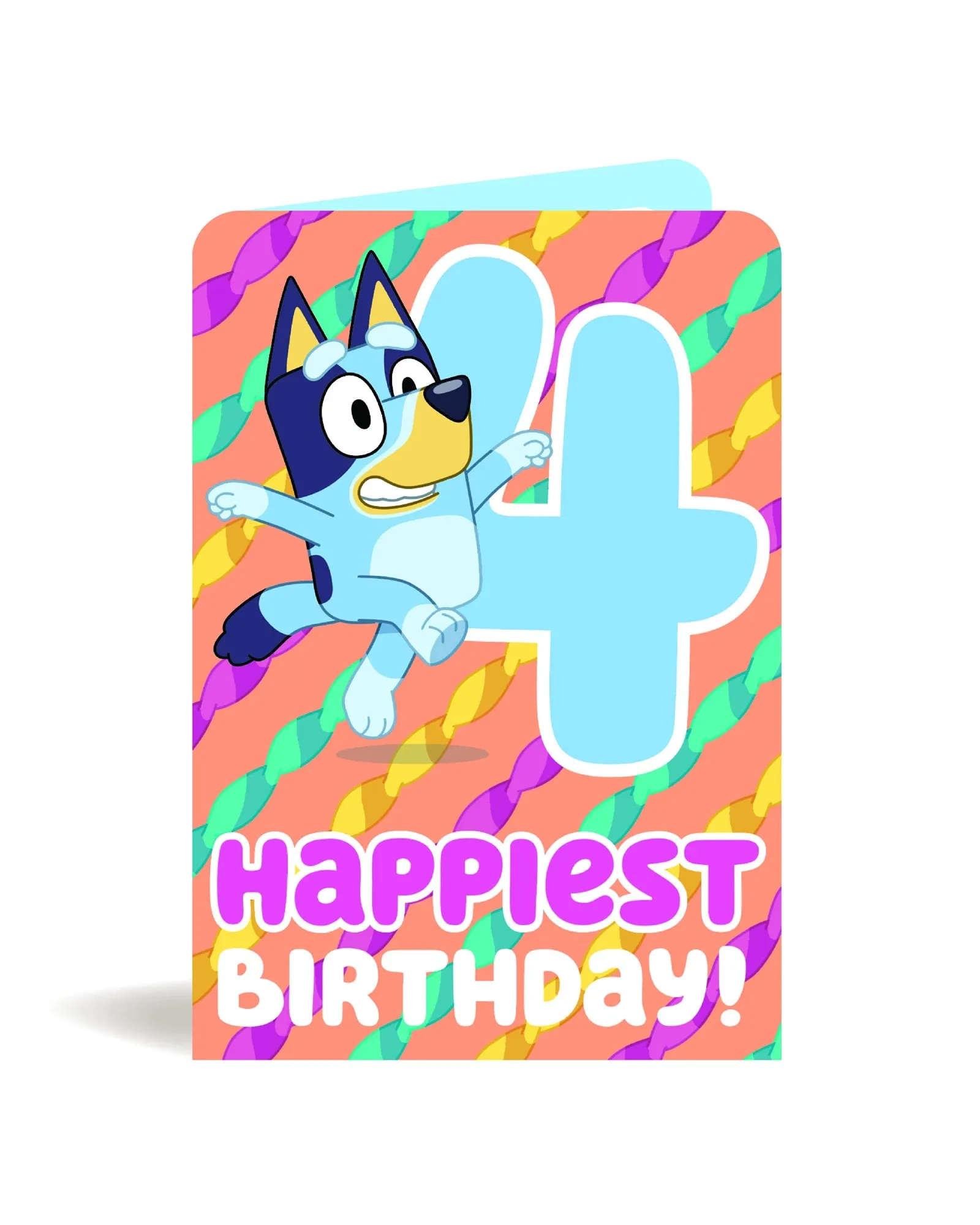 Waterlyn Age 4 Bluey Streamers