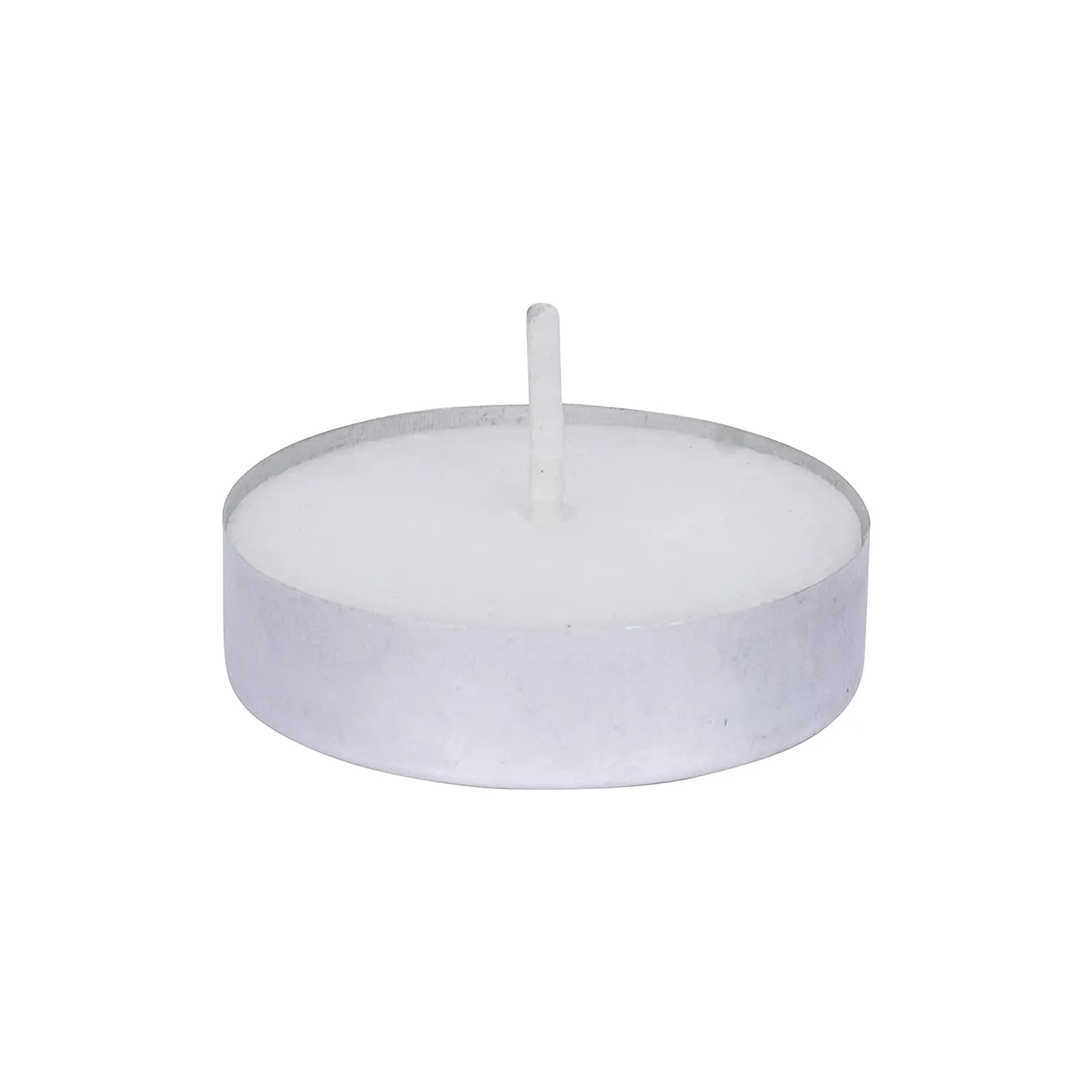 Welburn Veda&Co™ Wax Tealight Candles - Pack of 200, 3 Hours Burning Time, 100% Fully Refined Paraffin Wax, Unscented, Smokeless, Dripless, for Home Decor, Offices & Other Occasions (White)