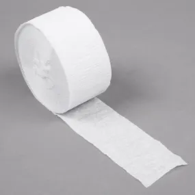 White Crepe Paper Streamer