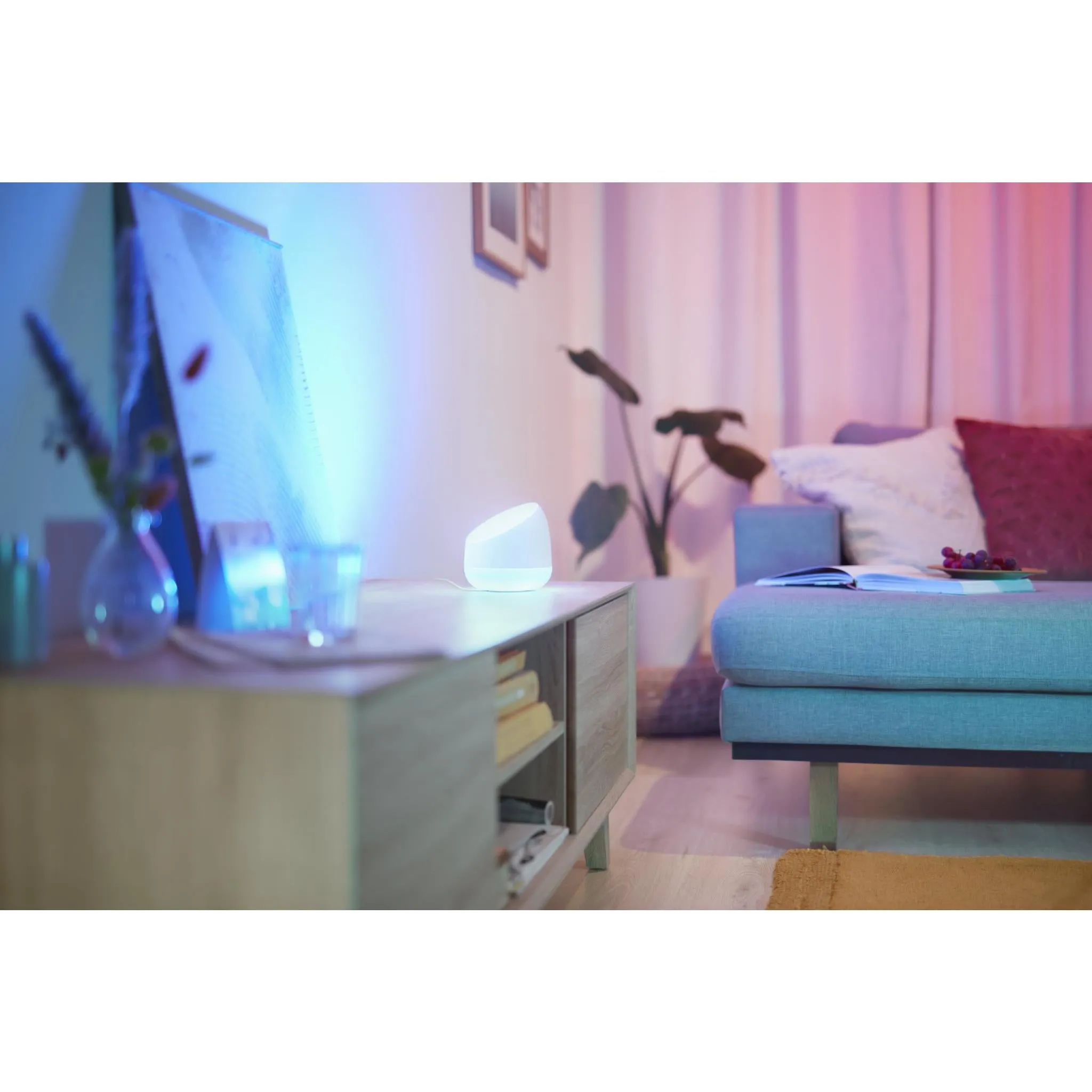 WiZ Squire Dual Zone Lamp Colour & White
