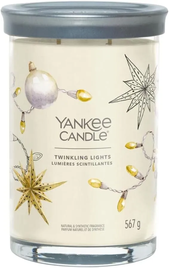 Yankee Candle Twinkling Lights Large Tumbler Jar Candle