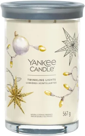 Yankee Candle Twinkling Lights Large Tumbler Jar Candle