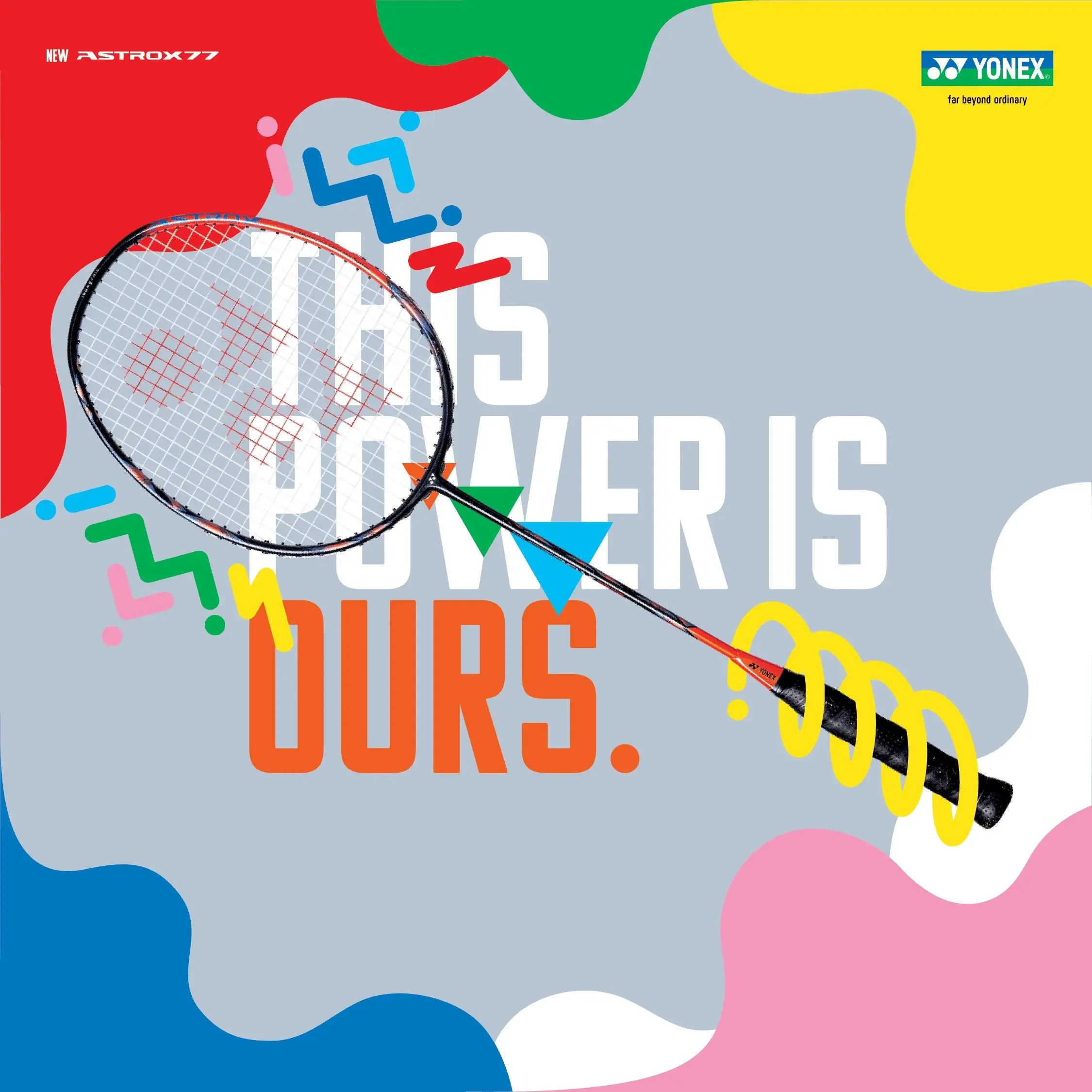Yonex Astrox 77 Pro (High Orange)