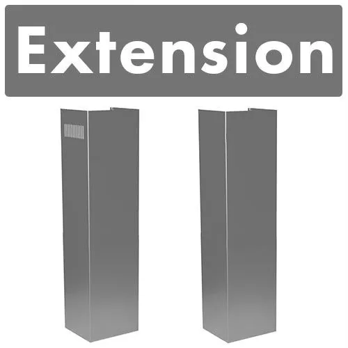 ZLINE 2 Piece Chimney Extension for 12ft Ceiling (2PCEXT-696)