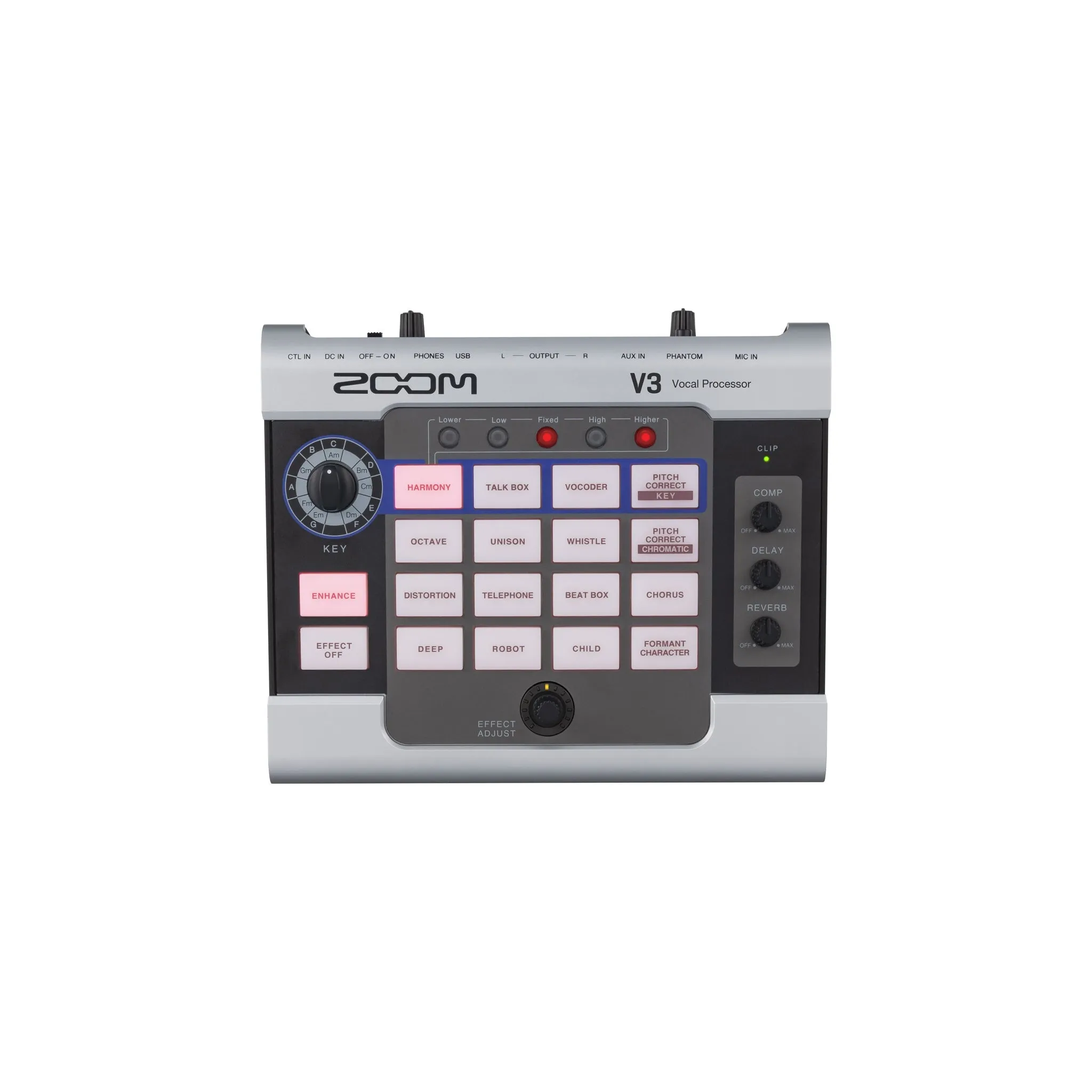 Zoom V3-ZOOM Multi Effects Vocal Processor